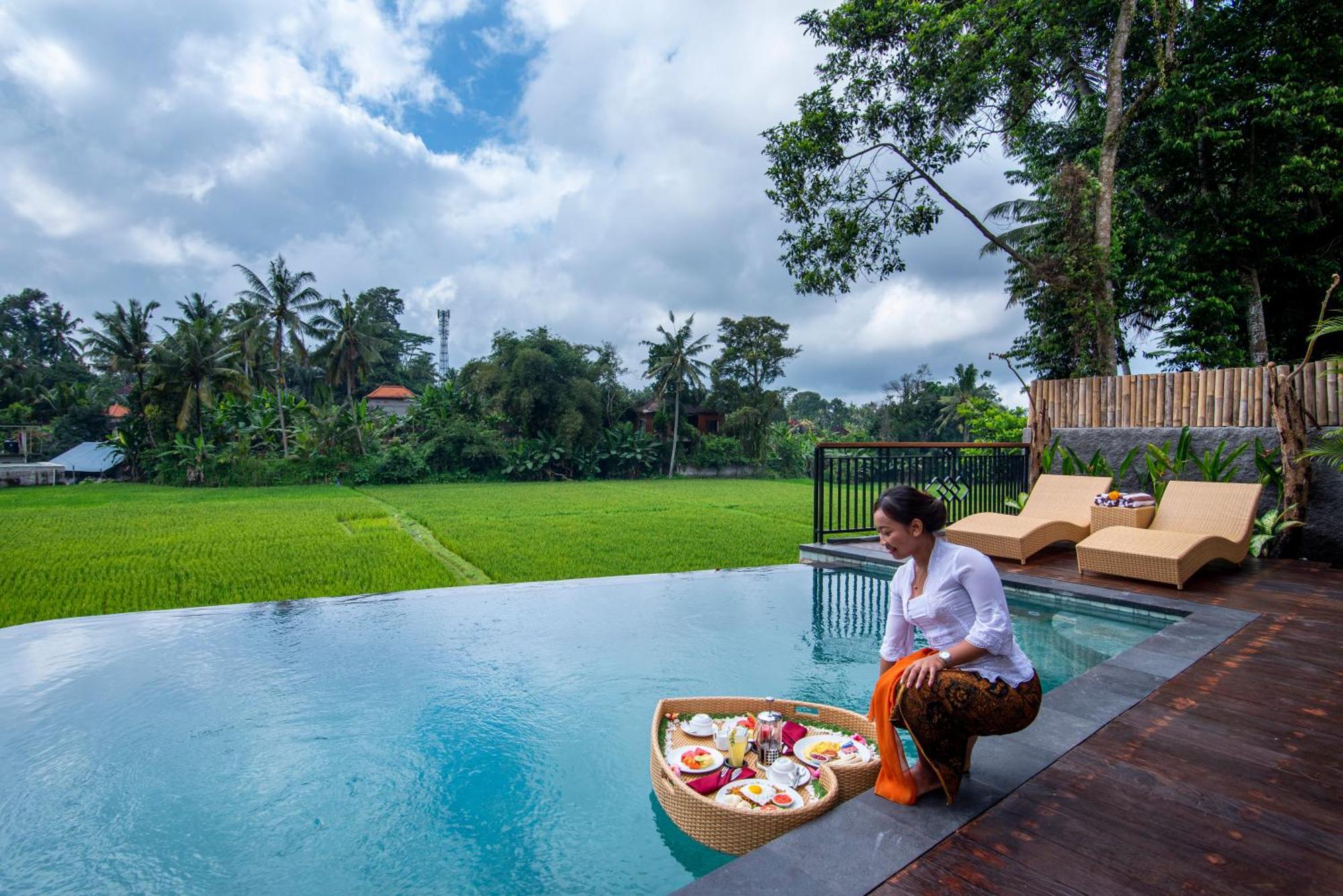 Jatining Ubud Villa & Spa Exterior foto